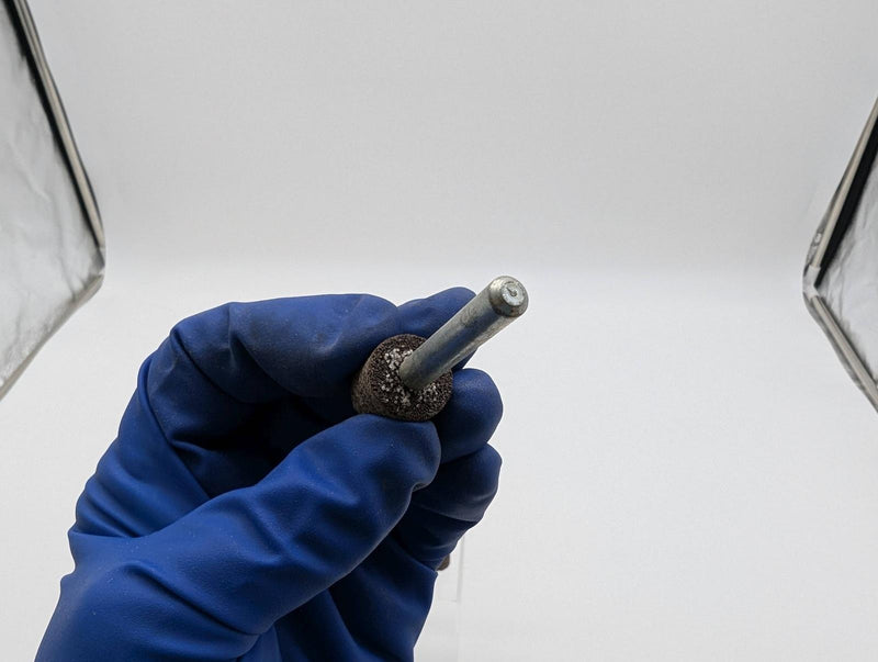 Norton 5/8" x 1/2" Mounted Points W194 60 Grit AO 1/4" Shank D W194 Pack of 10 3