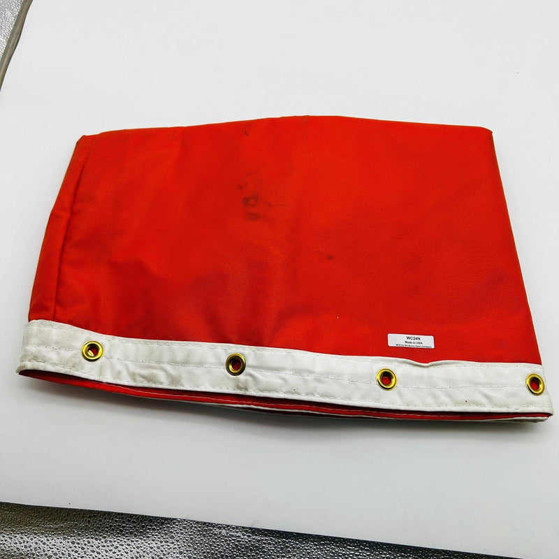 Windcone Sales Company WC24NOR Windcone 24in x 96in Orange Nylon Windsock