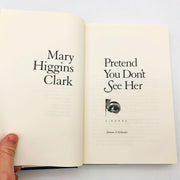 Pretend You Don't See Her Mary Higgins Clark Hardcover 1997 1st Edition/Print C2 7