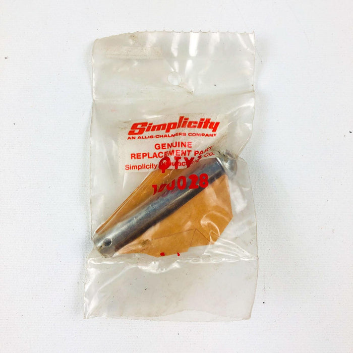 Simplicity 100028 Clevis Pin Round Head Drilled OEM NOS Sealed 7