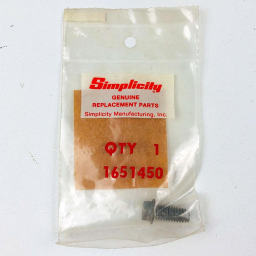 Simplicity 1651450 Screw Truss Hex Head 6 Point OEM NOS Replcd 1960086SM 1