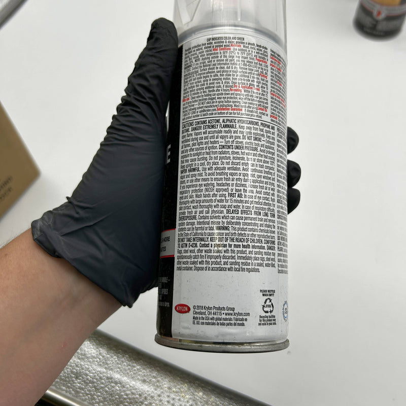 Krylon K07005777 Clear Polyurethane Spray Gloss Finish 11oz Can 6pk/Case