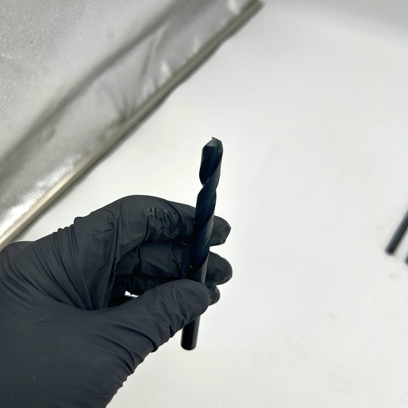 6pk Chicago-Latrobe 45885 Jobber Drill Bit Heavy Duty Black Oxide 150ASP 9.00mm