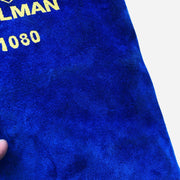 Tillman 1080 Stick Welding Welders Glove Size Large Blue Leather Cotton 1 Pair 4