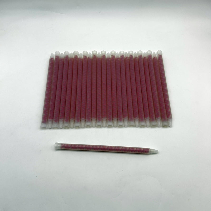 Ellsworth Adhesives EDS500-24S Static Mixer Nozzle 0.5" x 24 Stepped Red 25pk 8