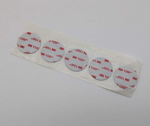 3M 4941 1.5" VHB Acrylic Foam Discs Double Sided Tape Gray 0.048" T Pack of 5 1