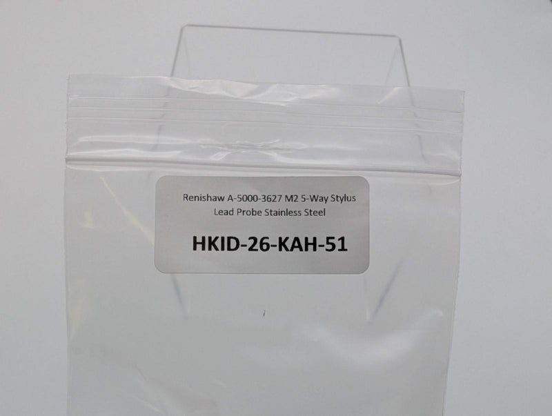 Renishaw A-5000-3627 M2 5-Way Stylus Lead Probe Stainless Steel