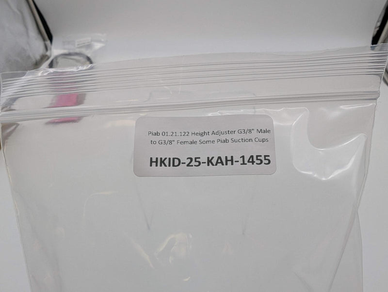 Piab 01.21.122 Height Adjuster G3/8" Male to G3/8" Female Some Piab Suction Cups 5