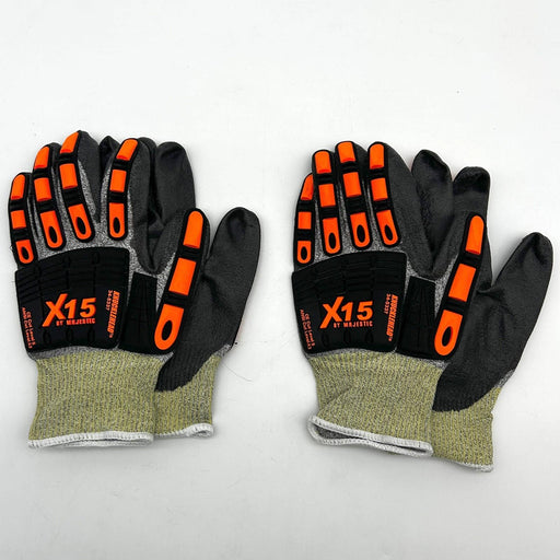 Majestic Glove 34-5337 Cut Resistant Glove 2XL Impact Made With Dyneema 2 Pairs 1
