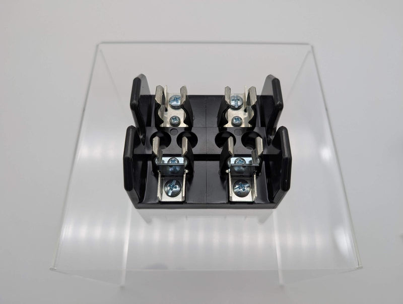 Bussmann T60060-2SR Fuse Holder Block 31-60A Two Pole 600V AC/DC 18-10 AWG