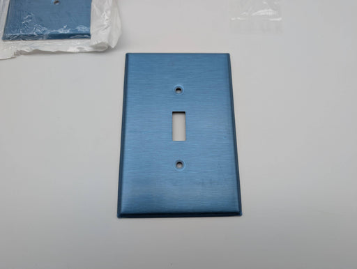 Leviton 84101-40 Stainless Steel Switch Covers Single Gang Oversized Pack of 3 2