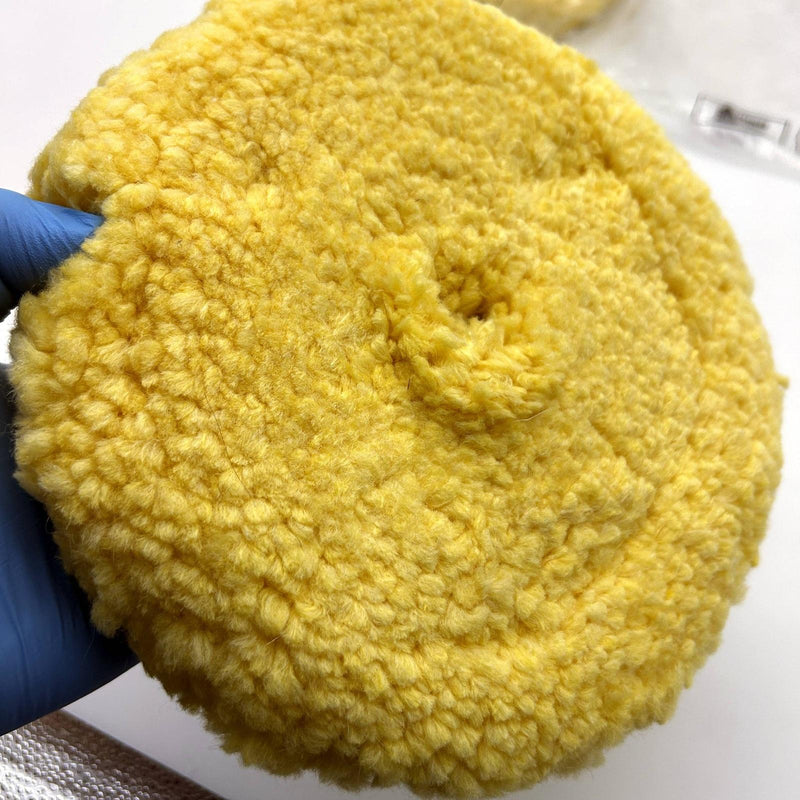 2pk Double Sided Polishing Pad 8" Sngl Ply 1.25" P 5/8-11AH Buff and Shine 802YS