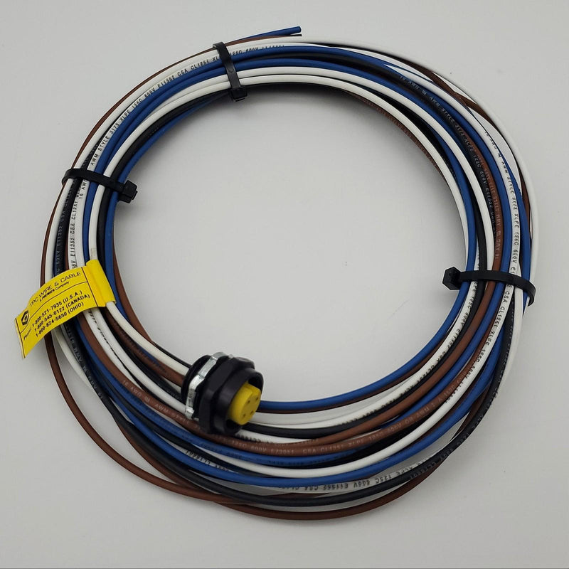 TPC Wire & Cable 94496 Super Trex Quick Connect Cordset 4 Pole Female 16ft 16AWG 1