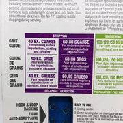 Norton 07660703223 Hook & Sand Discs 5in 80 Grit Multi Air Multi Hole 10pk 5