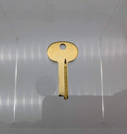 5x Ilco 1068 S&G Safe Deposit Box Key Blanks 0.085" T x 0.275" W Nickel Silver 1