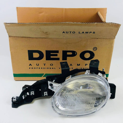DEPO 3331105LAS Headlight Headlamp Assembly New NOS CH2502103 For 4761449AB Open 1