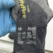 Ansell HyFlex 11-937 Cut Resistant Gloves Size 10 XL Dyneema 18 Gauge 6 Pairs 3