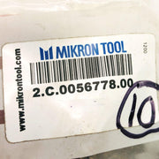 Mikron Tool 2.C.0056778.00 Disc Mill 50X0.40X13 Z100 50 Diameter 2