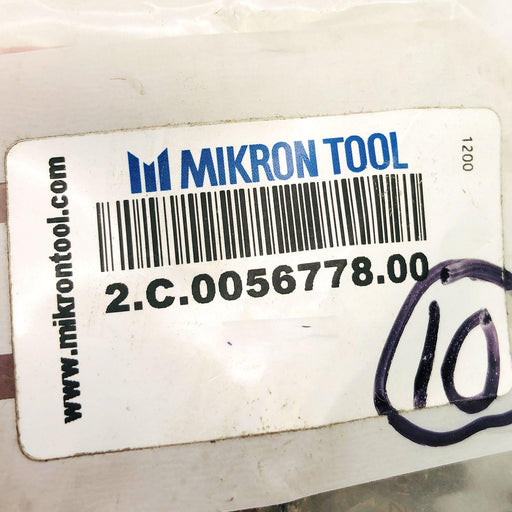 Mikron Tool 2.C.0056778.00 Disc Mill 50X0.40X13 Z100 50 Diameter 2