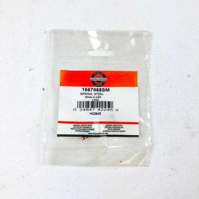 Briggs and Stratton 1667865SM Steel Spring OEM NOS USA for Simplicity 1667865 5