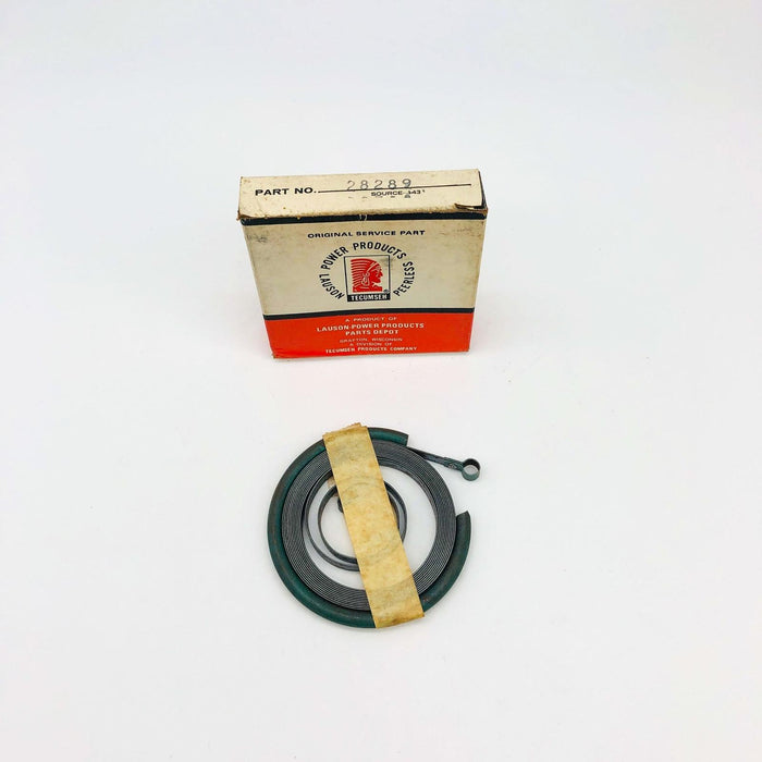 Tecumseh 28289 Starter Spring OEM New Old Stock NOS Open 8