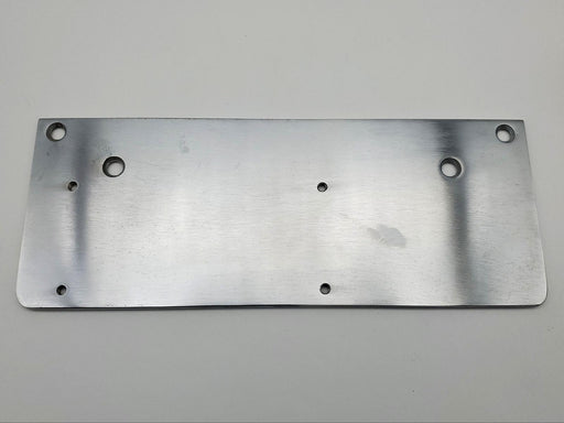 LCN 4110-18 Satin Chrome Door Closer Bracket Mounting Plate for 4110 Closers 2