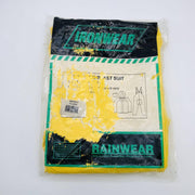 Ironwear 9207FR Rainsuit Size 7XL 3PC Hooded Jacket Bib Overall Shroud .35mm 3