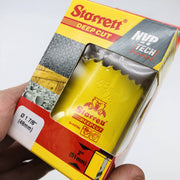 Starrett DCH0178-G Deep Cut Hole Saw 1-7/8 48MM Abrasion Resistant HSS Teeth 4