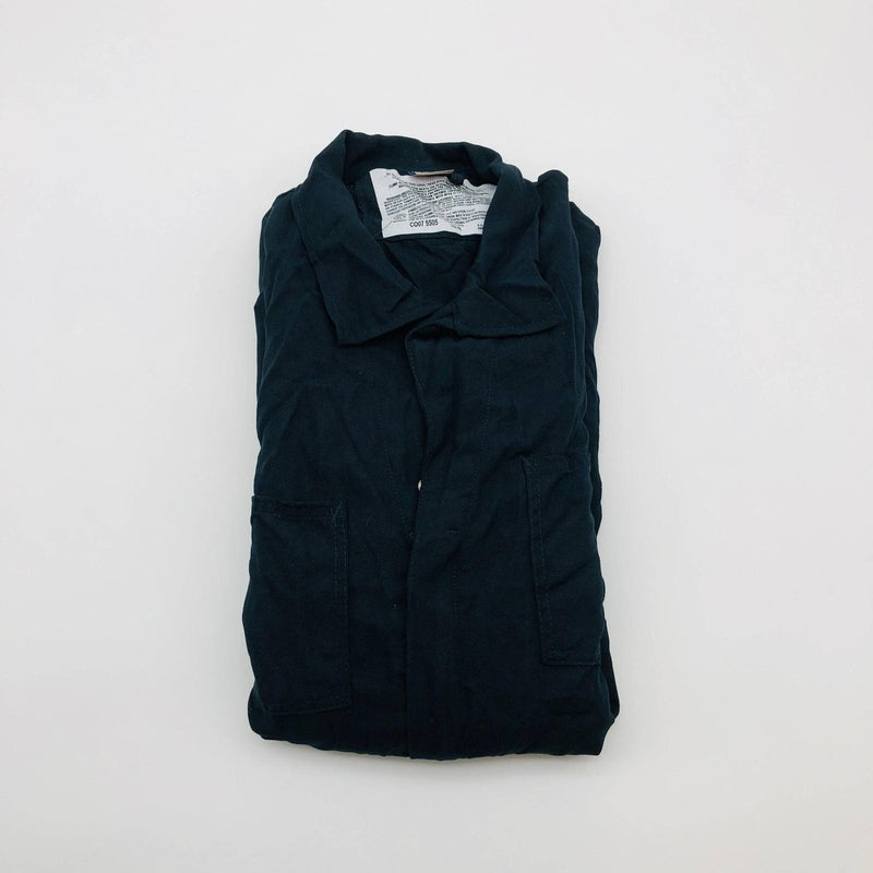 Topps CO07-5505 Coveralls Flame Resist 52R Nomex 4.5oz Unlined Navy Blue No Tags 5