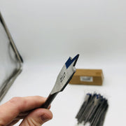 Irwin 99910 Speed Bore Drill Bit 5/8 x 6 Blue Groove Quick Change Hex Shank 24pk 6