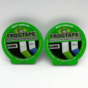 2pk FROGTAPE 187649 Painter's Tape Medium Adhesion 24mm x 55m Green 5