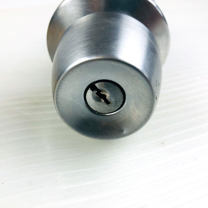 Arrow 351DC Panic Proof Door Knob Lockset Keyed US26D Dull Chrome Cylinder 6