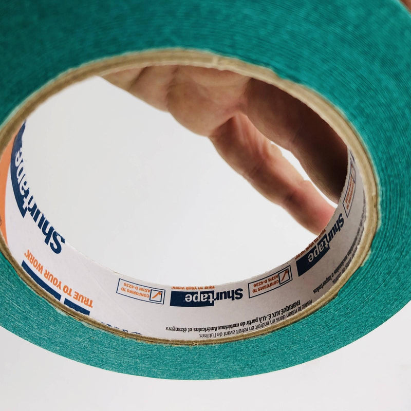 Shurtape CP 631 Green Masking Tape 18MM x 55M Colored General Purpose 6 Rolls 4