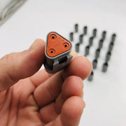 TE Connectivity DT04-3P Receptacle 3 Pin Grey Wire to Wire 3 Way Pack of 25 6