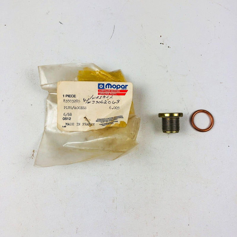 Mopar 83503285 Oil Drain Plug J3062063 OEM NOS Open 6