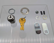 Fort Lock MFW23078 Cam Lock 7/8" Len 3/4" Dia Stainless Steel Keyed Alike 217 1