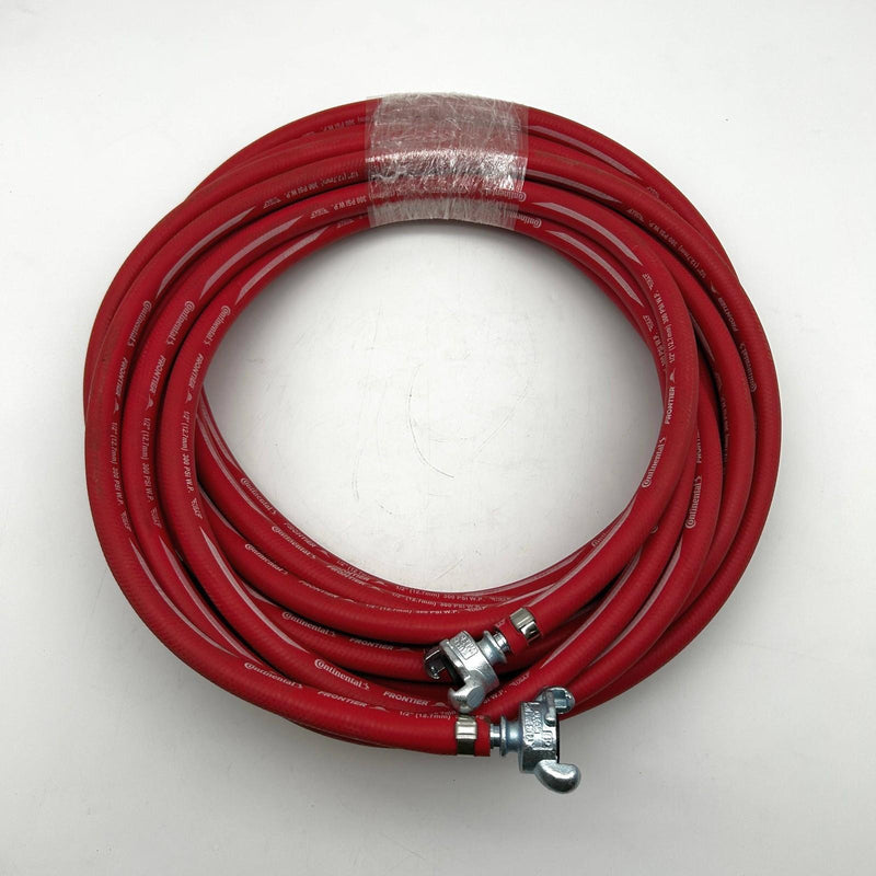 Continental Frontier 137051 Air Hose 1/2in x 50ft w/ Dixon AM1 Fitting 300 PSI 10