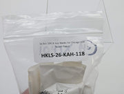 5x Ilco 1041X Key Blanks for Chicago K10 Nickel Plated 4