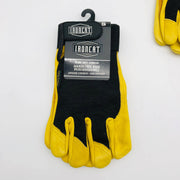 Ironcat 86350 Cowhide Leather Gloves Small Hvy Duty Mechanics Hook Loop 3 Pairs 4