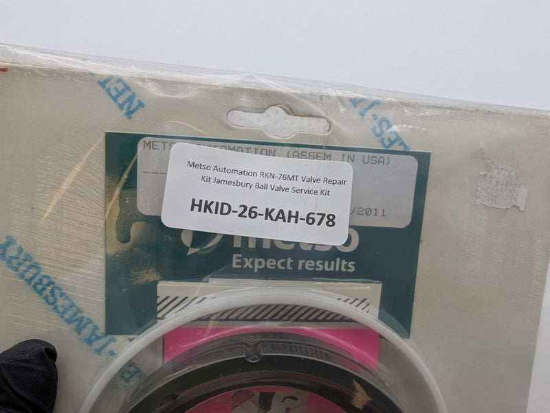 Metso Automation RKN-76MT Valve Repair Kit Jamesbury Ball Valve Service Kit
