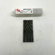 Chicago-Latrobe 45859 Jobber Length Drill Bit 150ASP 6.40mm Black Oxide 7pk 7