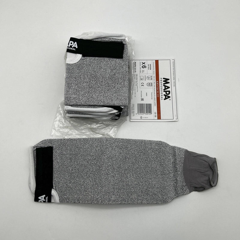 Mapa Krytech 532 Protective Arm Sleeve 18" HDPE Cut Lvl 2 13ga 4 Pairs/8 Sleeves 8