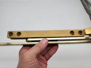 Rixson 8-2221 Door Holder & Stopper Satin Brass 8-HD Heavy Duty Surface Mount 9