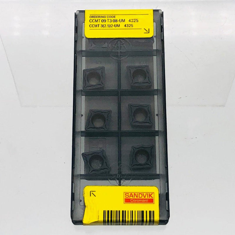 Sandvik CCMT09T308-UM 4325 Turning Insert Coroturn 107 CCMT3252UM 4325 10pk 1