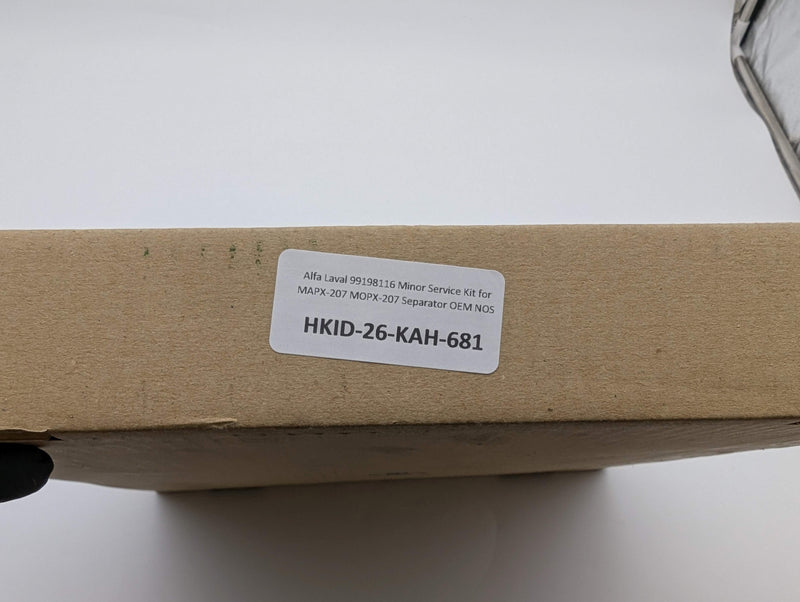Alfa Laval 99198116 Minor Service Kit for MAPX-207 MOPX-207 Separator OEM NOS