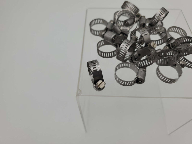 Ideal Tridon 62M05 Hose Clamps 5/16" Micro-Gear 7/16" to 11/16" Pack of 20 3