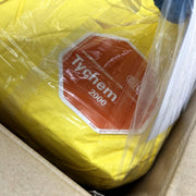 Dupont Tychem 2000 Hazmat Coverall Suit 3XL Hooded Yellow QC122BYL3X001200 12pk 4