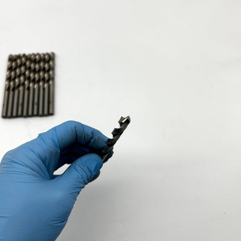 Cle-Line C62876 Jobber Drill Bit 1898 7.8mm Bright HSS 118 Radial Point 11pk 5