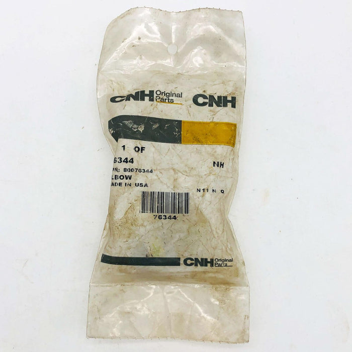 CNH 76344 Elbow OEM New Old Stock NOS New Holland Sealed 1