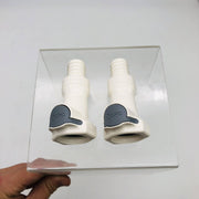 US Plastics Corp 60715 In Line Hose Barb HB Body 5/8 HFC P-S w/ Shutoff Lot of 2 10